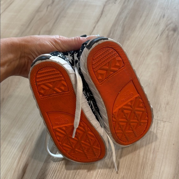 Toddler Converse Not A Chuck Black and White High-Top Sneakers - Picture 4 of 4